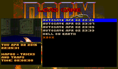 load game screenshot