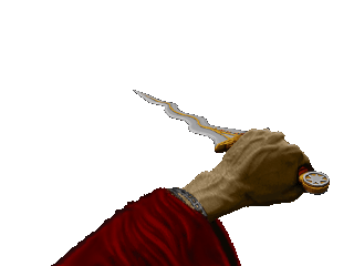 Sorcerer dagger for Brutal Doom Rebalance - stab sprite