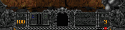 Fighter status bar in DOS version
