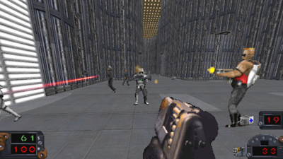 Duke can help you take out all evil baddies in the universe, even the Galactic Empire