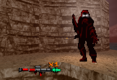 I typed in give all into the console, and it gave me what I think is a rocket launcher, can anyone explain this, and is the blacked out guy meant yo be Walker?, this is in the prologue of afterglow, and I'm using version 1.08