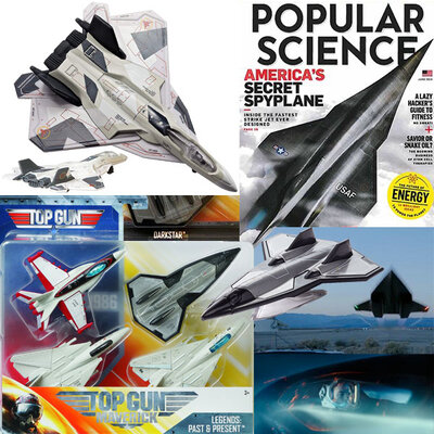 TOP GUN MAVERICK DARKSTAR TOYS
