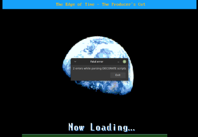 the error